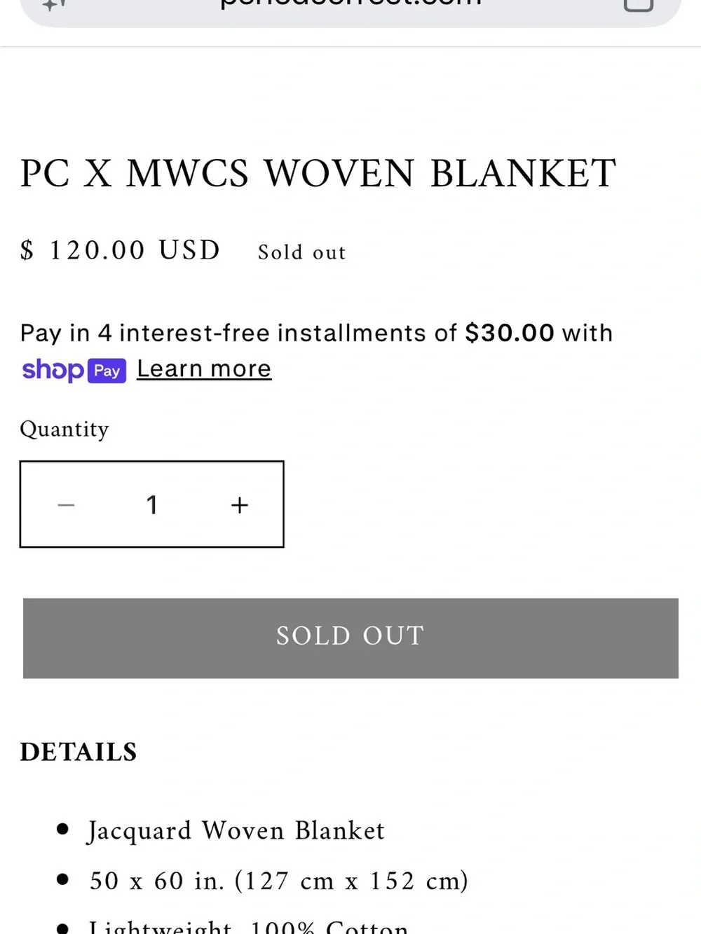 100% cotton woven blanket